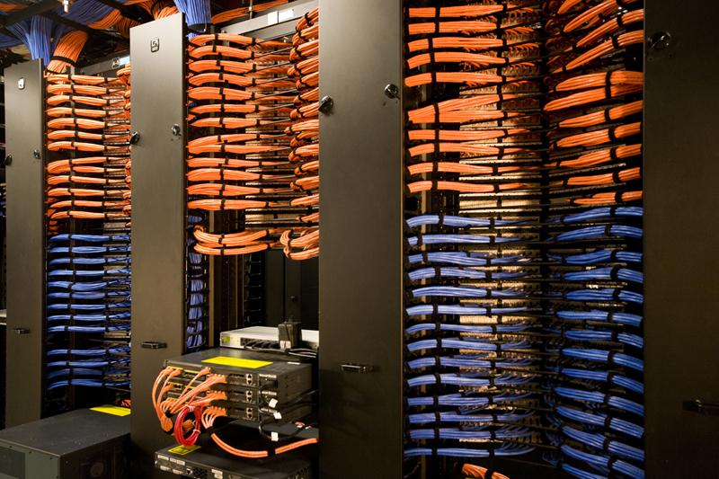 well-routed cables