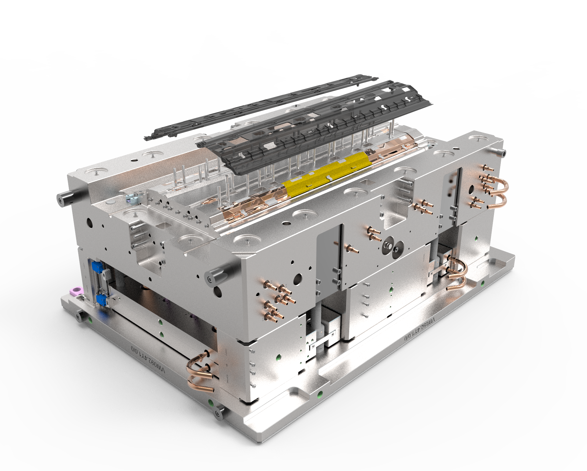 image of a mold used for injection molding