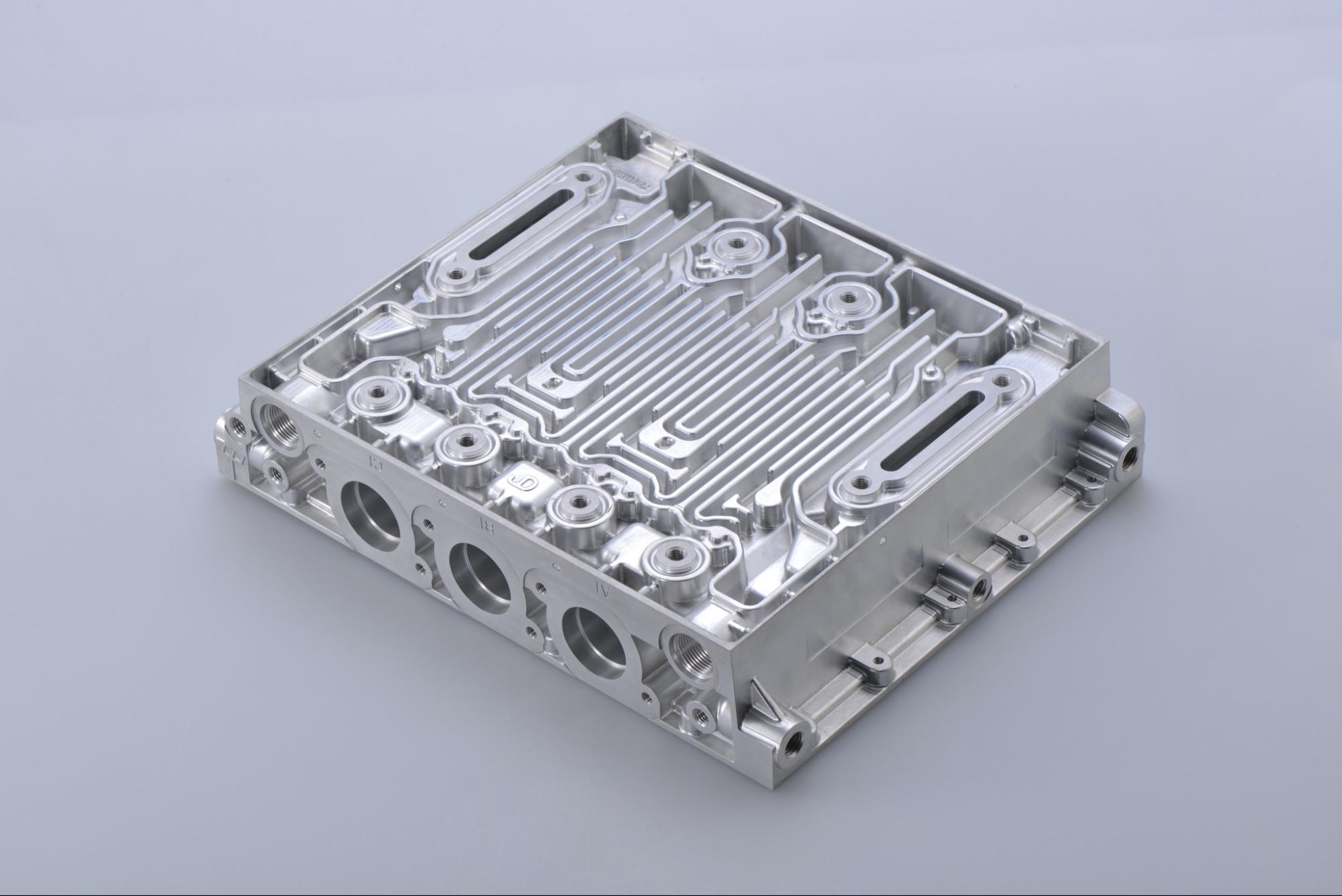 a rectangular machined part